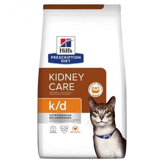 Лікувальний сухий корм Hill's Prescription Diet k/d Kidney Care для котів з куркою 400 г (НФ-00000016)