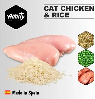 Повсякденний корм для котів Amity з куркою та рисом 10 кг (8436538947951)