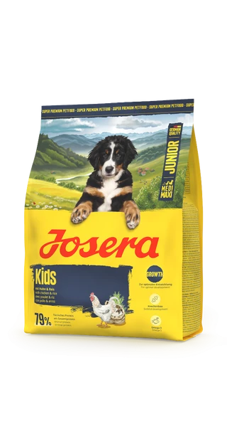 Сухой корм для щенков и юниоров средних и крупных пород Josera Junior Kids 0,9 кг