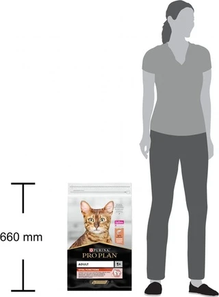 Сухий корм для котів Purina Pro Plan Adult 1+ Vital Functions з лососем 10 кг