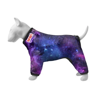 Дощовик для собак WAUDOG Clothes малюнок &quot;NASA21&quot;, XS30, В 43-45 см, С 27-30 см