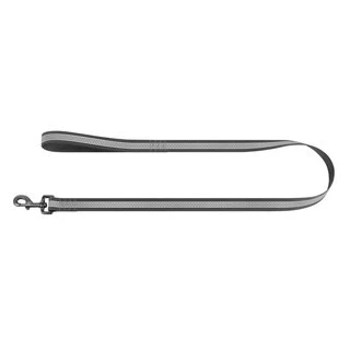 Поводок для собак водостійкий WAUDOG Waterproof, світловідбиваючий, S, Ш 15мм, Дл 122 см, сірий