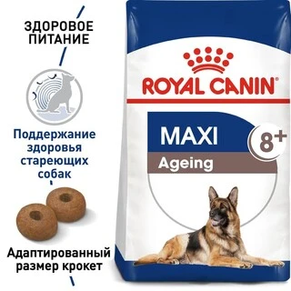 Сухий корм Royal Canin MAXI AGEING 8+ для старіючих собак Великих порід 15 кг