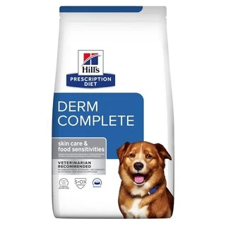 Сухий корм для собак Hill's Prescription Diet Derm Complete при харчовій алергії та атопічному дерматиті 4 кг