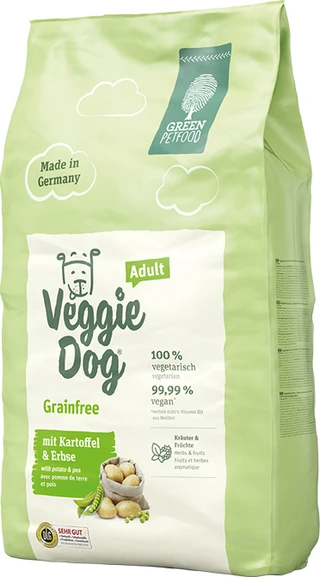 Сухий корм для дорослих собак Green Petfood VeggieDog Grainfree 900 г