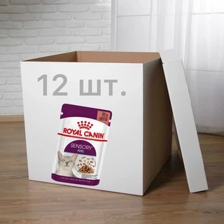 ПАК.Влажный корм Royal Canin SENSORY FEEL GRAVY (Соус) для взрослых кошек привередливых в питании 12 шт по 85 г