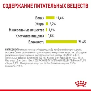 ПАК.Влажный корм Royal Canin SENSORY FEEL GRAVY (Соус) для взрослых кошек привередливых в питании 12 шт по 85 г
