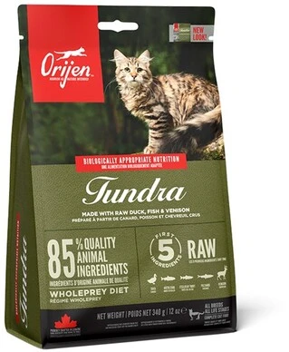 Сухий корм для котів усіх порід і вікових груп Orijen Tundra Cat, 340 г (o28334)