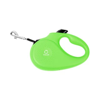 Поводок-рулетка CoLLaR для собак, розмір L, 50 кг, 5 м, стрічка, салатовий