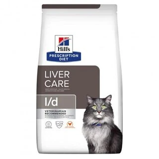 Сухий корм Hill's Prescription Diet L/d Liver Care для котів при захворюваннях печінки з куркою 1.5 кг