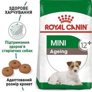 Сухой корм Royal Canin Mini Ageing 12+ для собак мелких пород старше 12 лет 800 г