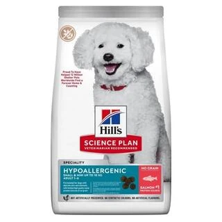 Сухой корм для собак Hill's Science Plan Hypoallergenic Small &amp; Mini Adult с лососем 6 кг (052742060927)