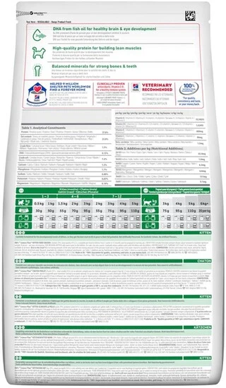 Сухой корм для котят и кошек в период беременности и кормления грудью Hill's Science Plan Kitten с курицей 7 кг