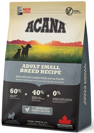 Сухий корм для собак ACANA Adult Small Breed Recipe для дорослих собак дрібних порід 2 кг (a52320)