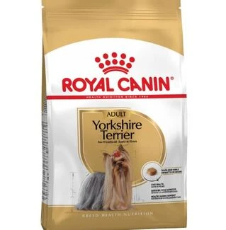 Сухой полнорационный корм для взрослых собак породы йоркширский терьер Royal Canin Yorkshire Terrier Adult в возрасте 10 месяцев и старше 500 г