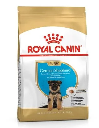 Сухой полнорационный корм для щенков Royal Canin German Shepherd Puppy собак породы немецкая овчарка в возрасте до 15 месяцев 12 кг