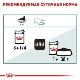 ПАК.Вологий корм Royal Canin HAIRBALL CARE для дорослих кішок, профілактика утворення волосяних грудочок12шт по 85 г