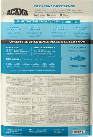 Сухой корм для кошек всех пород ACANA Pacifica Cat 4.5 кг (a71465)