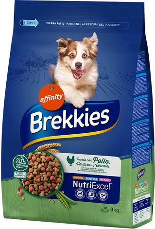 Сухий корм для собак усіх порід Brekkies Dog Chicken з куркою 3 кг