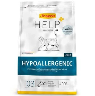 Сухой корм для кошек Josera Help Hypoallergenic Cat dry 400 г